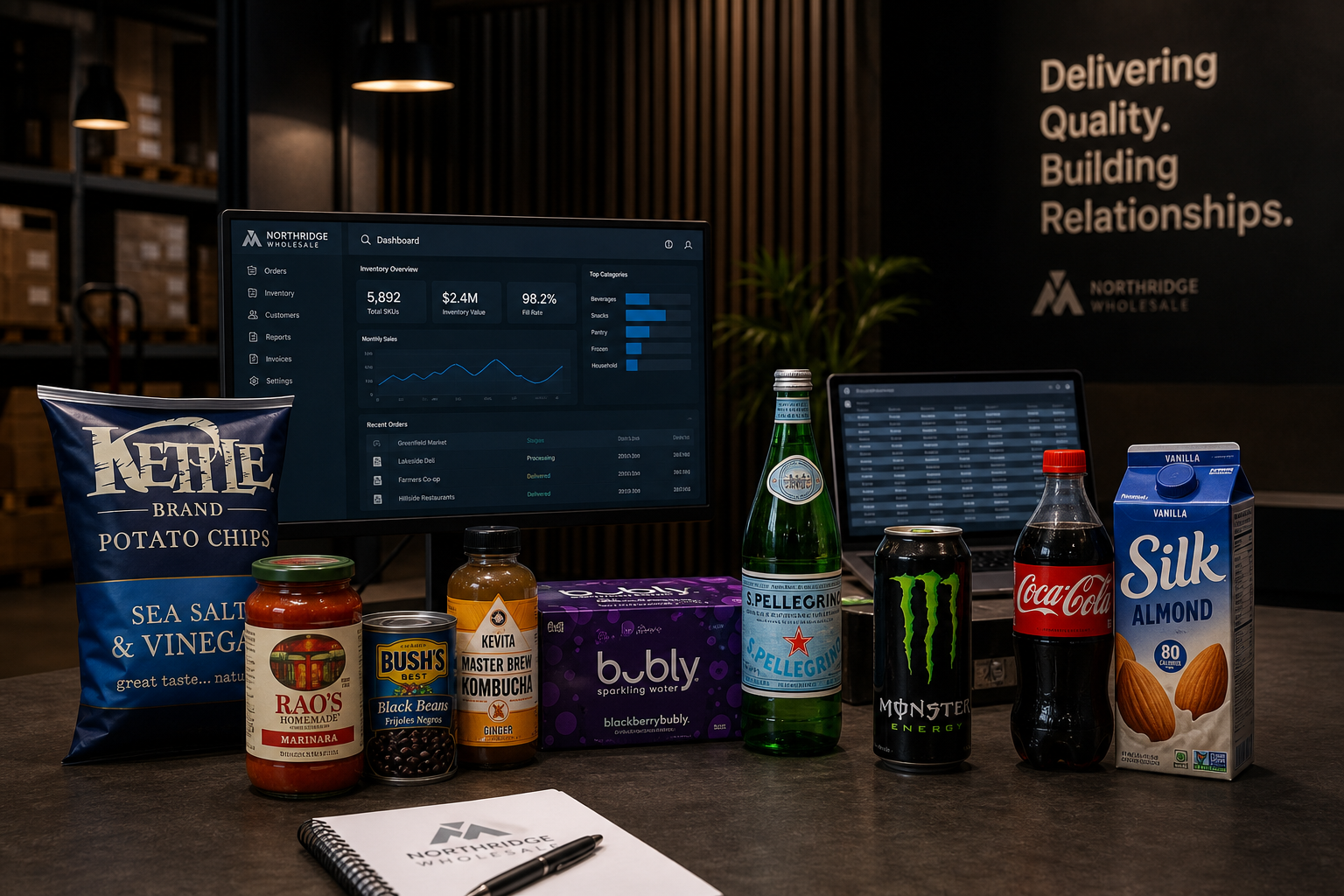 Grocery and beverage wholesale distribution case study